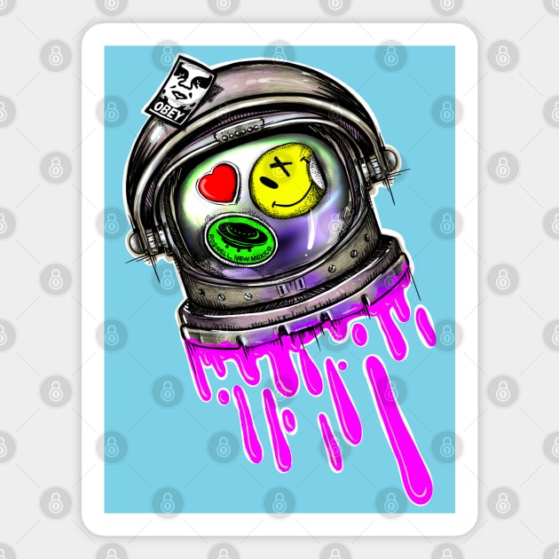 Astronaut Magnet by fakeface